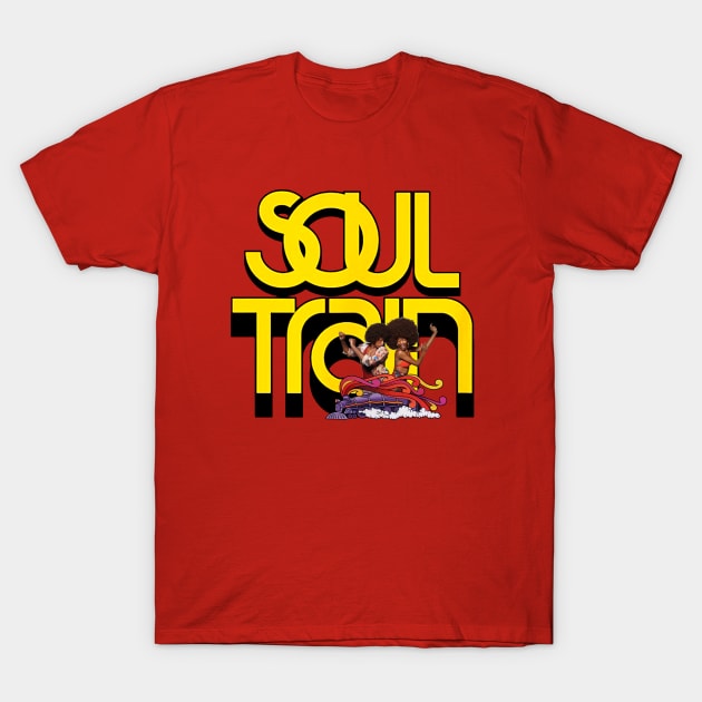 Soul Train T-Shirt by Brown777